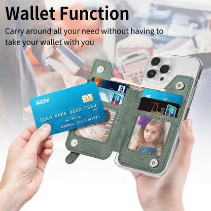 Tarjetero adhesivo multifuncional para billetera y teléfono (2x1)